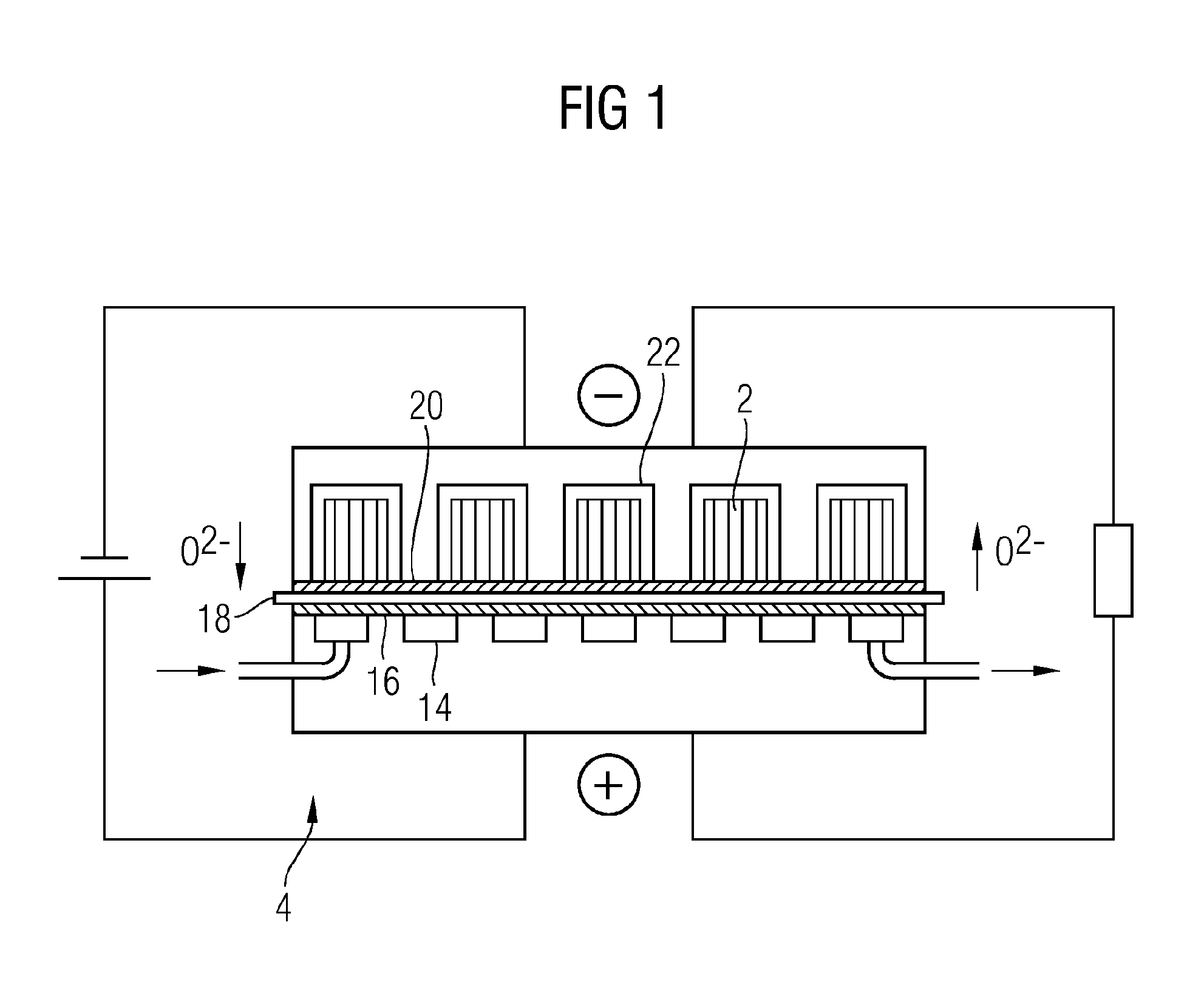 Storage structure of an electrical energy storage cell