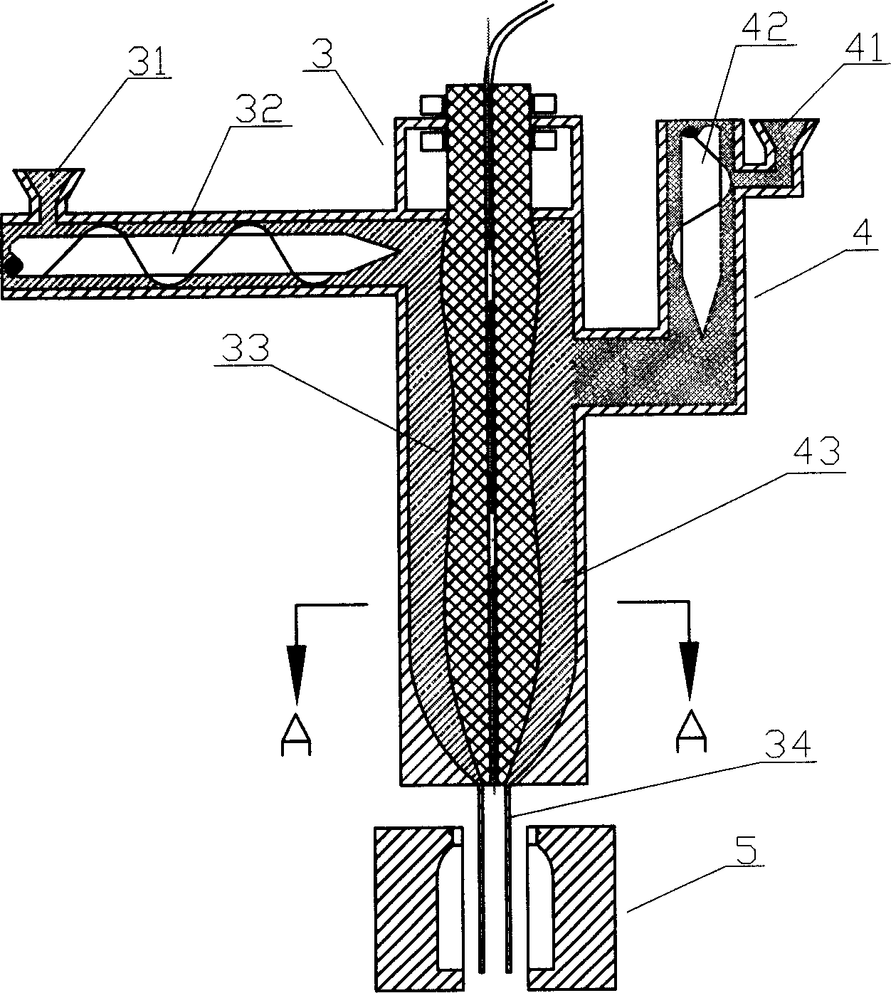 Pseudoproof container and its mfg. method and forming apparatus