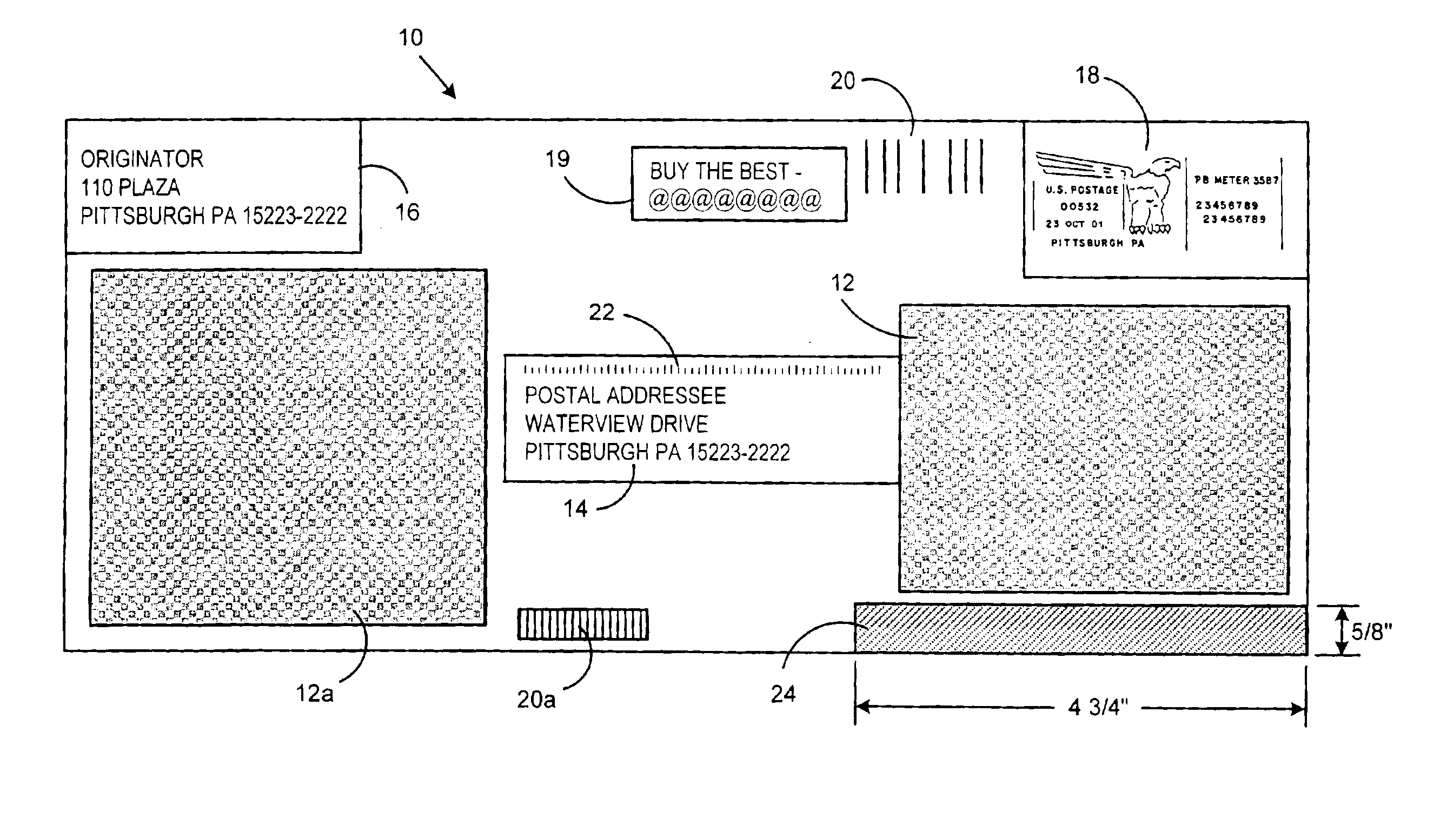 Method for improving the readability of composite images
