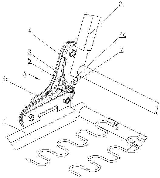 Automobile backrest folding mechanism