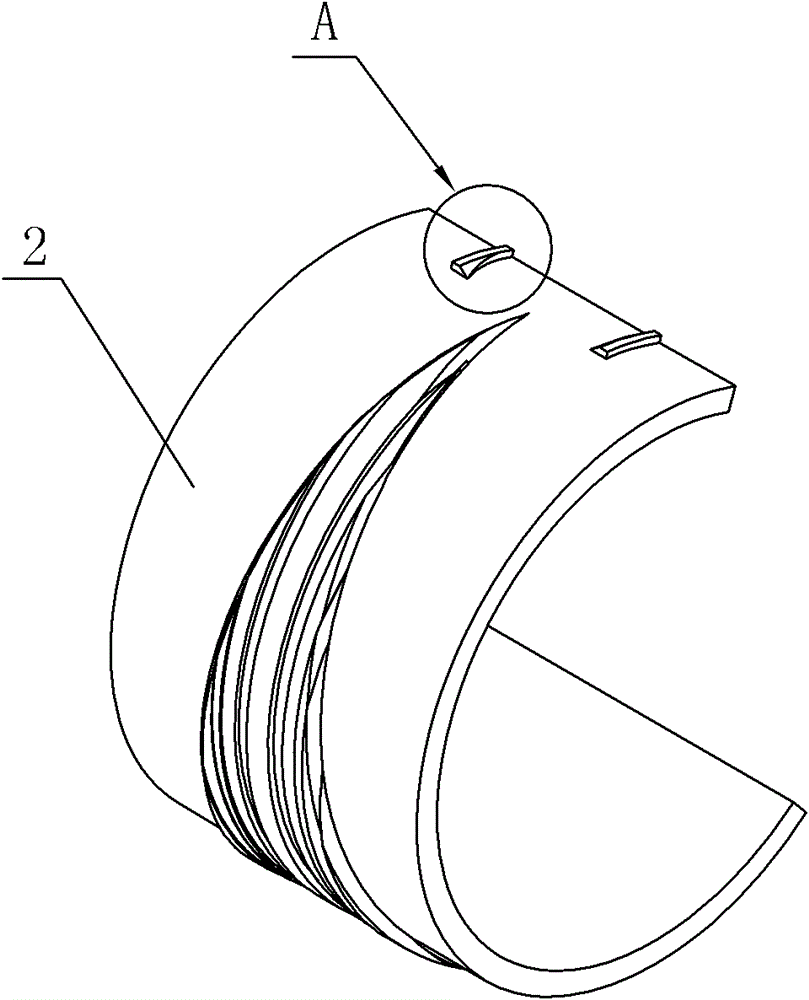 Feed head-free cross wedge rolling and forming method for axial parts