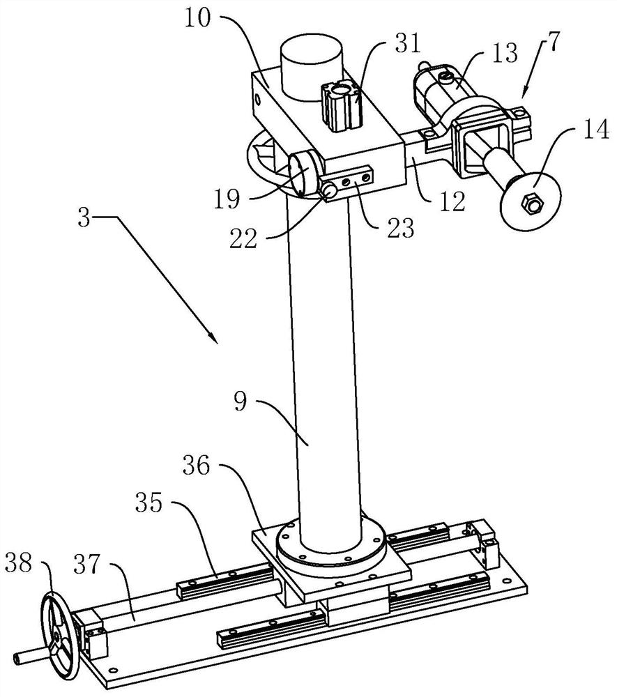 A multi-station universal joint special-shaped automatic chamfering machine