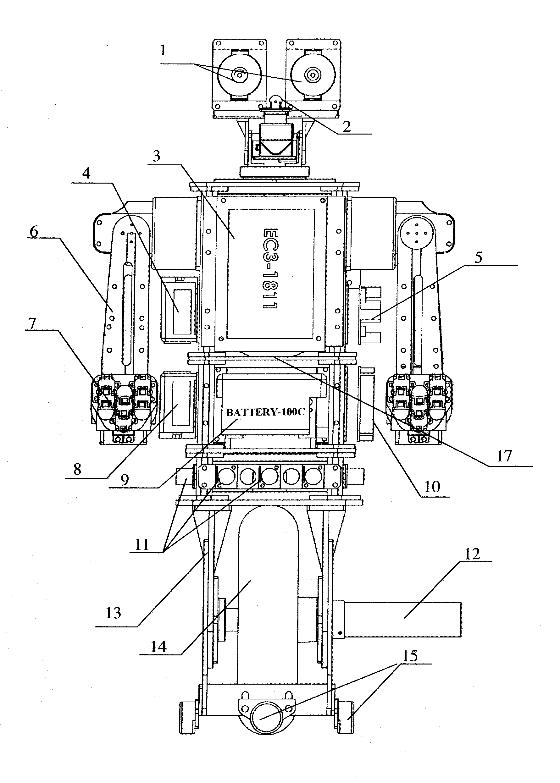Single wheel robot system and its control method