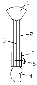 Spatula with automatic water adding function