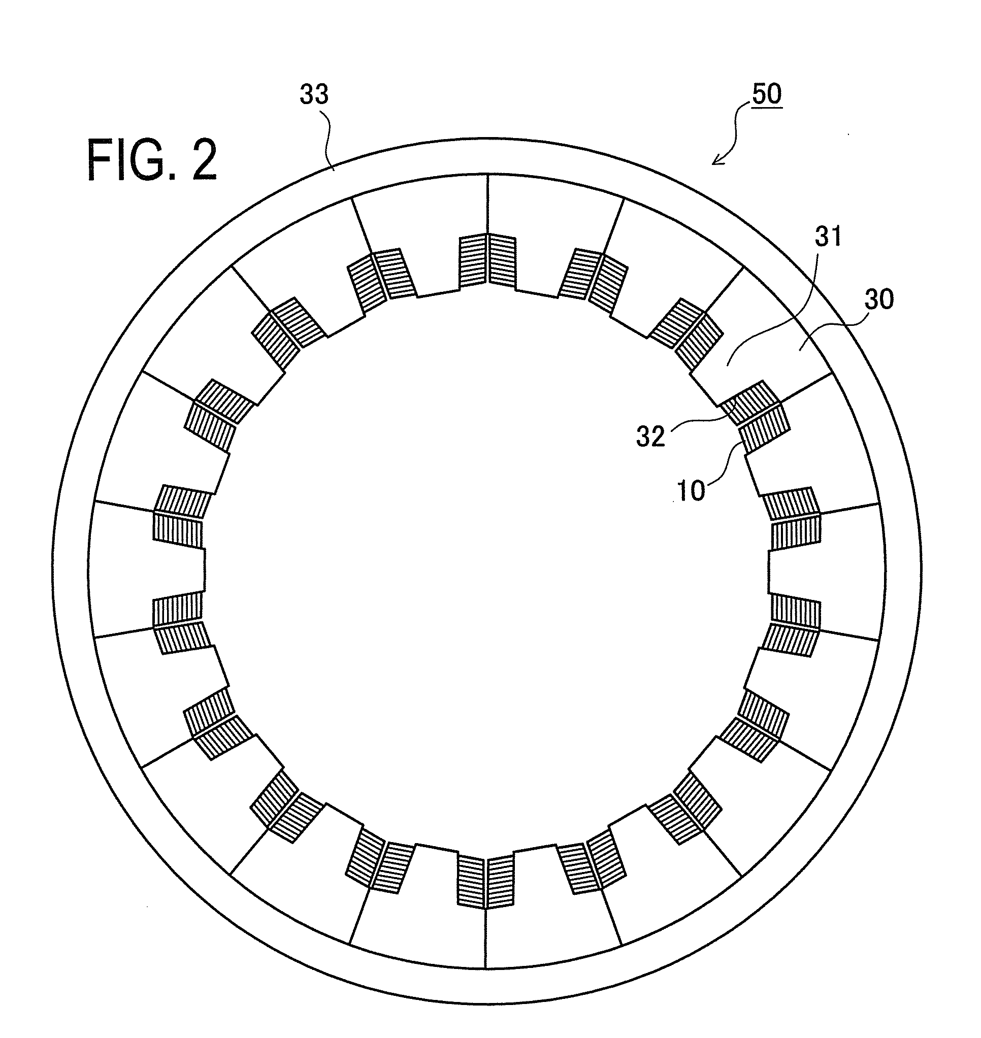 Coil production method, coil of motor, and stator of motor