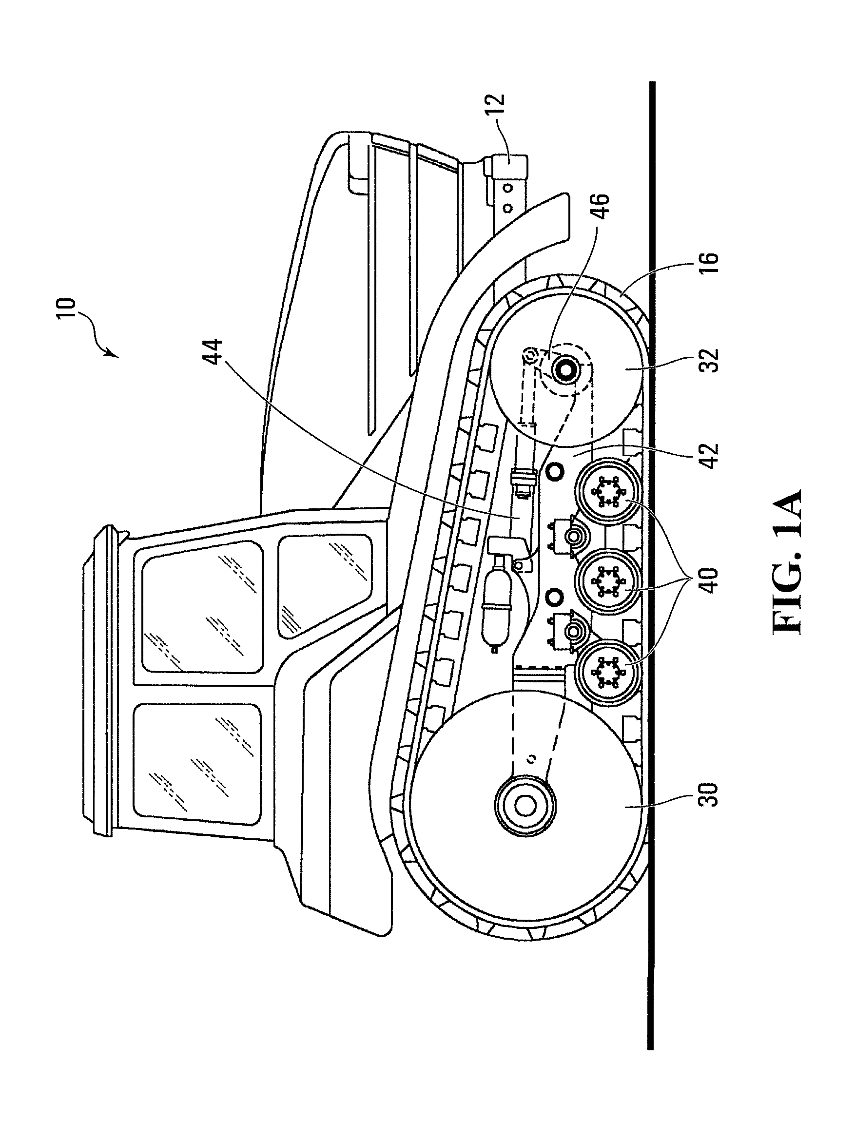 Track drive mode management system and methods
