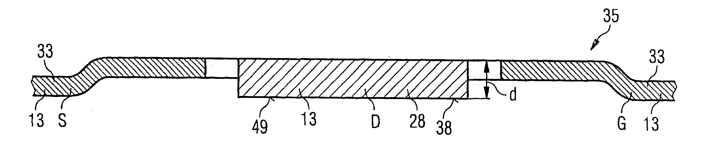 Power semiconductor device and method for its production