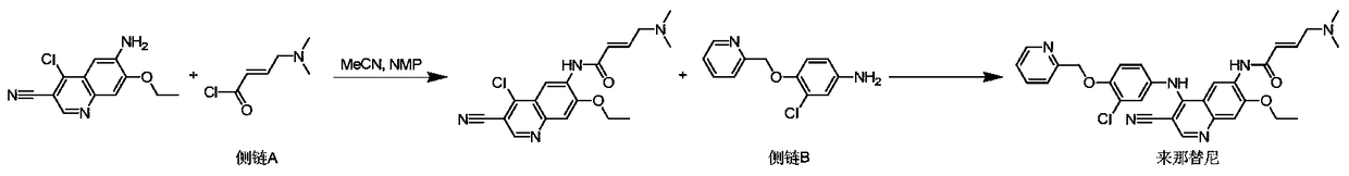 A novel preparation method of epidermal growth factor receptor (EGFR) inhibitor neratinib