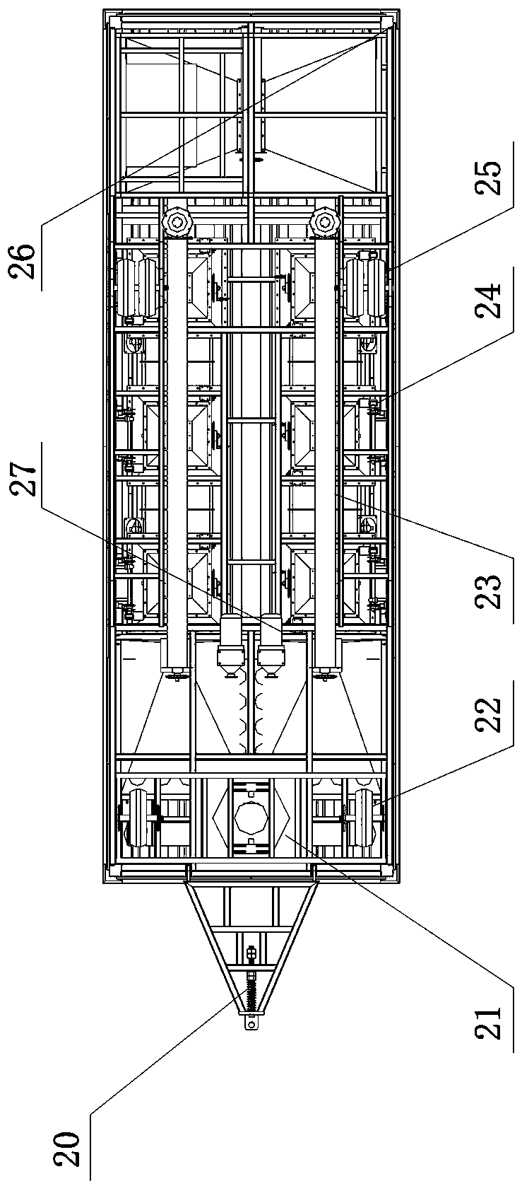 A mobile incineration sacrificial device