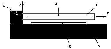 Low-thermoelastic damping cantilever micro beam resonator having through hole structures