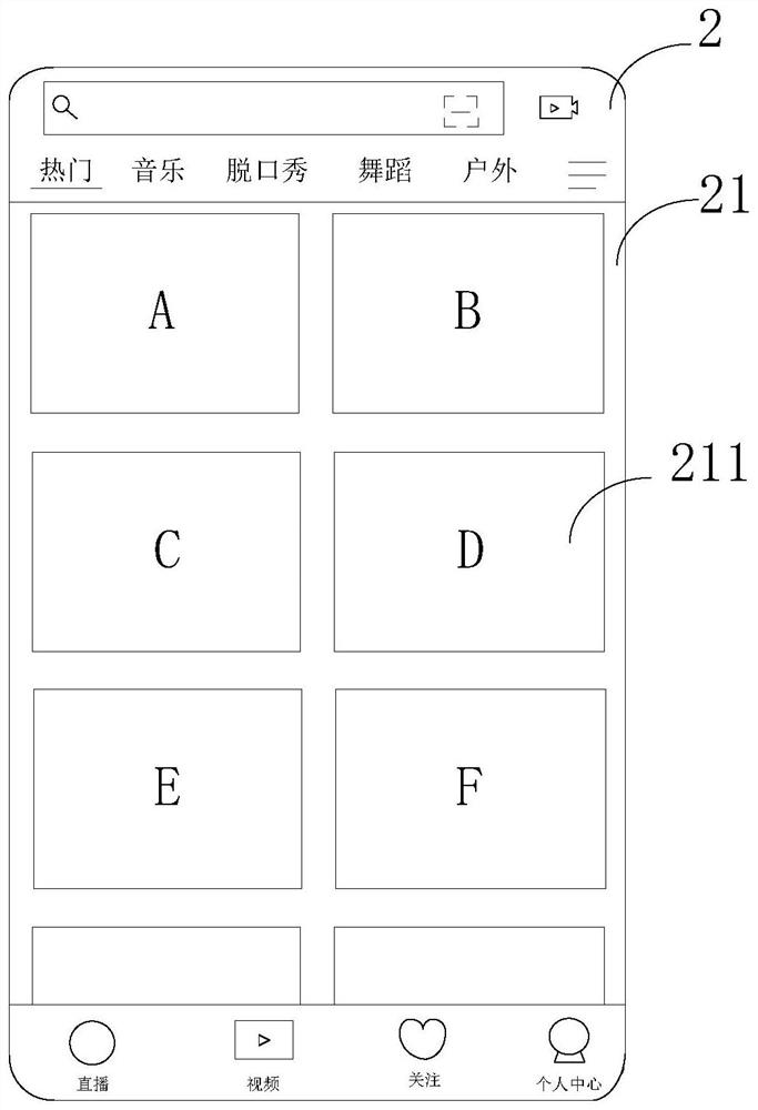 Direct broadcasting room cover interaction method and device and computer equipment