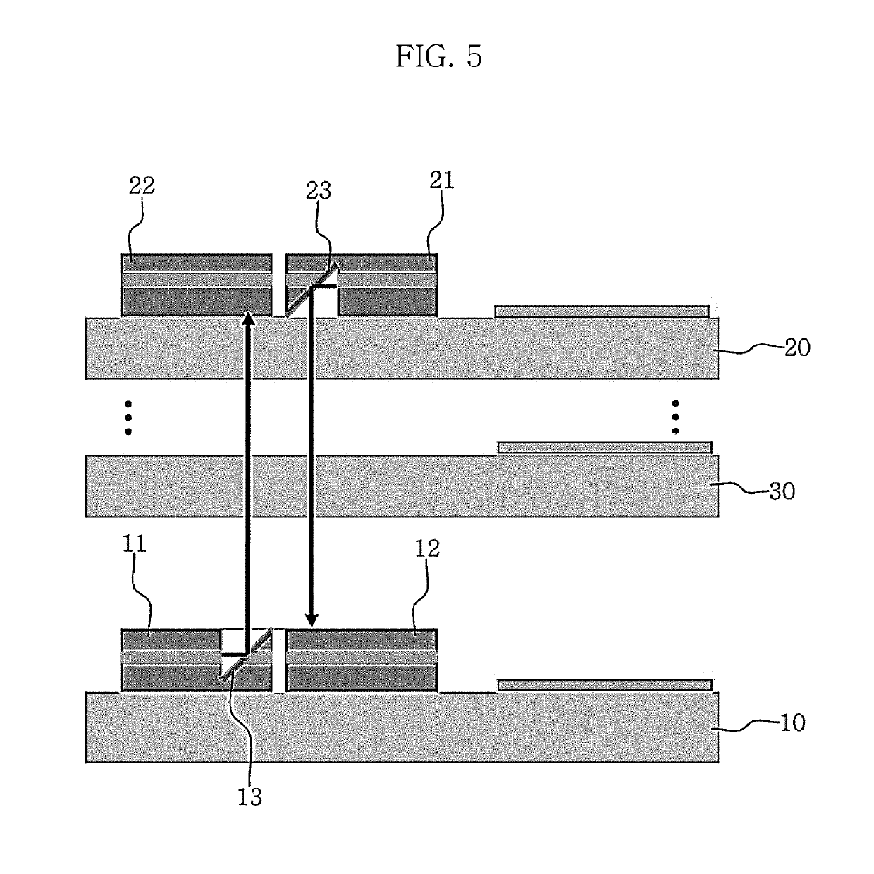 Method for optical interconnection between semiconductor chips using mid-infrared