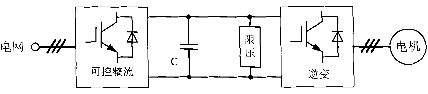 Super capacitor-based energy-saving drive circuit of motor and control method