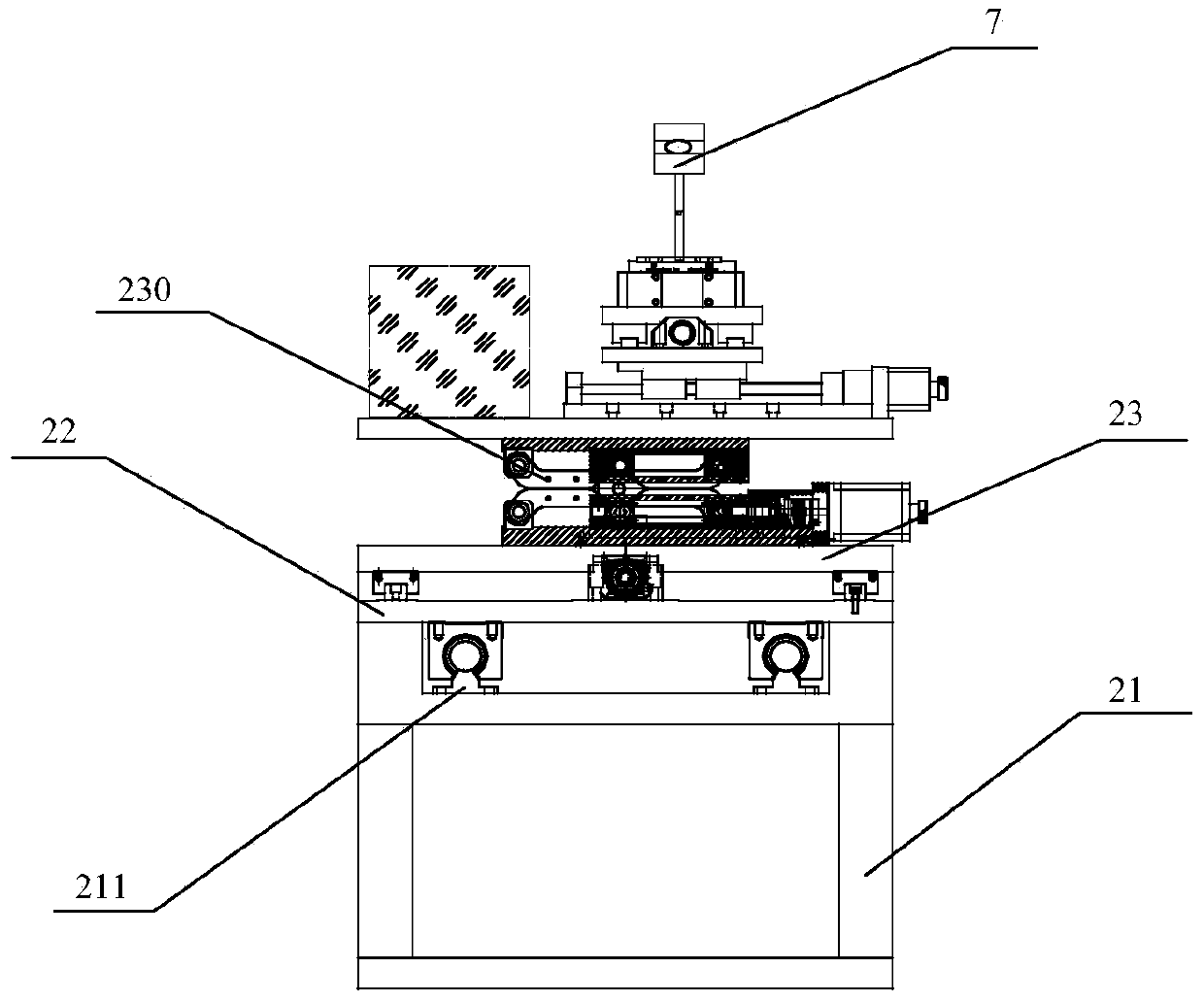 X ray and laser coaxial system