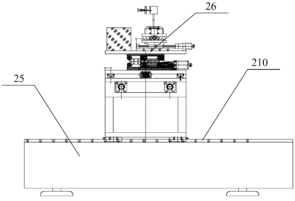 X ray and laser coaxial system