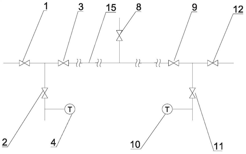 A kind of sterile pipeline delivery device for saturated fatty acid