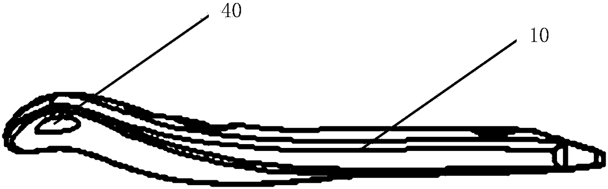 Locking steel plate for femoral neck fracture reduction