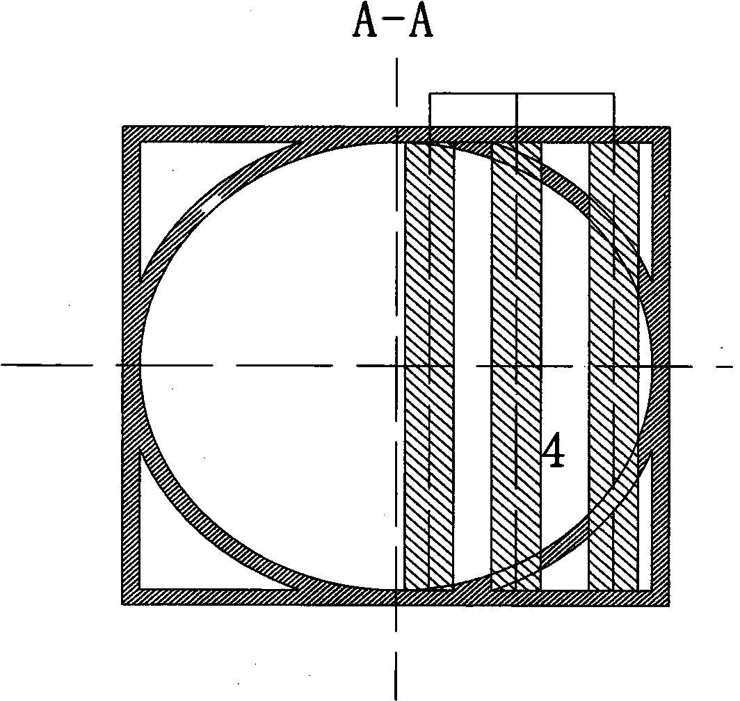 Thick-phase and thin-phase primary wind speed adjustable direct-current pulverized coal burner