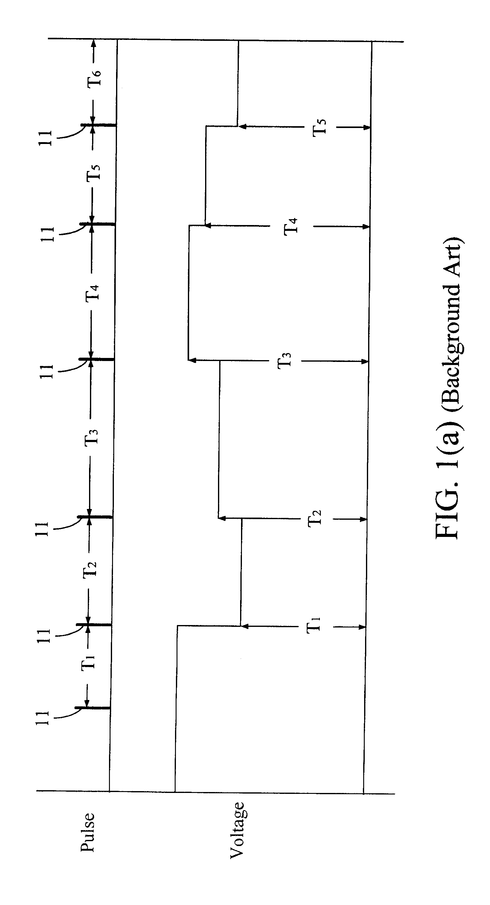 Pulse interval to voltage converter and conversion method thereof