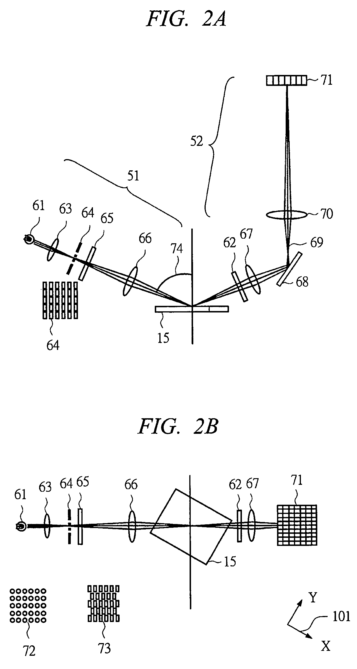 Method for optically detecting height of a specimen and charged particle beam apparatus using the same