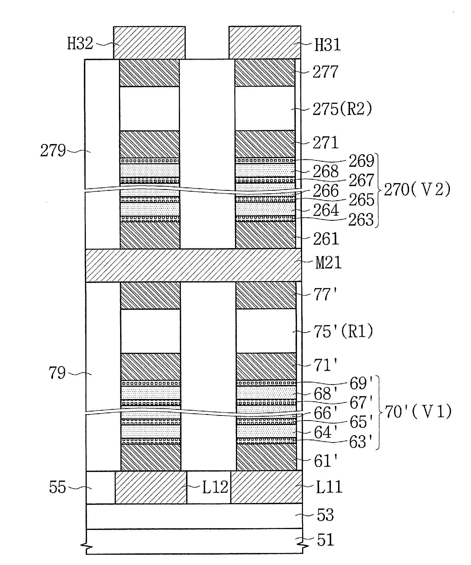 Method of manufacturing semiconductor device having transition metal oxide layer and related device