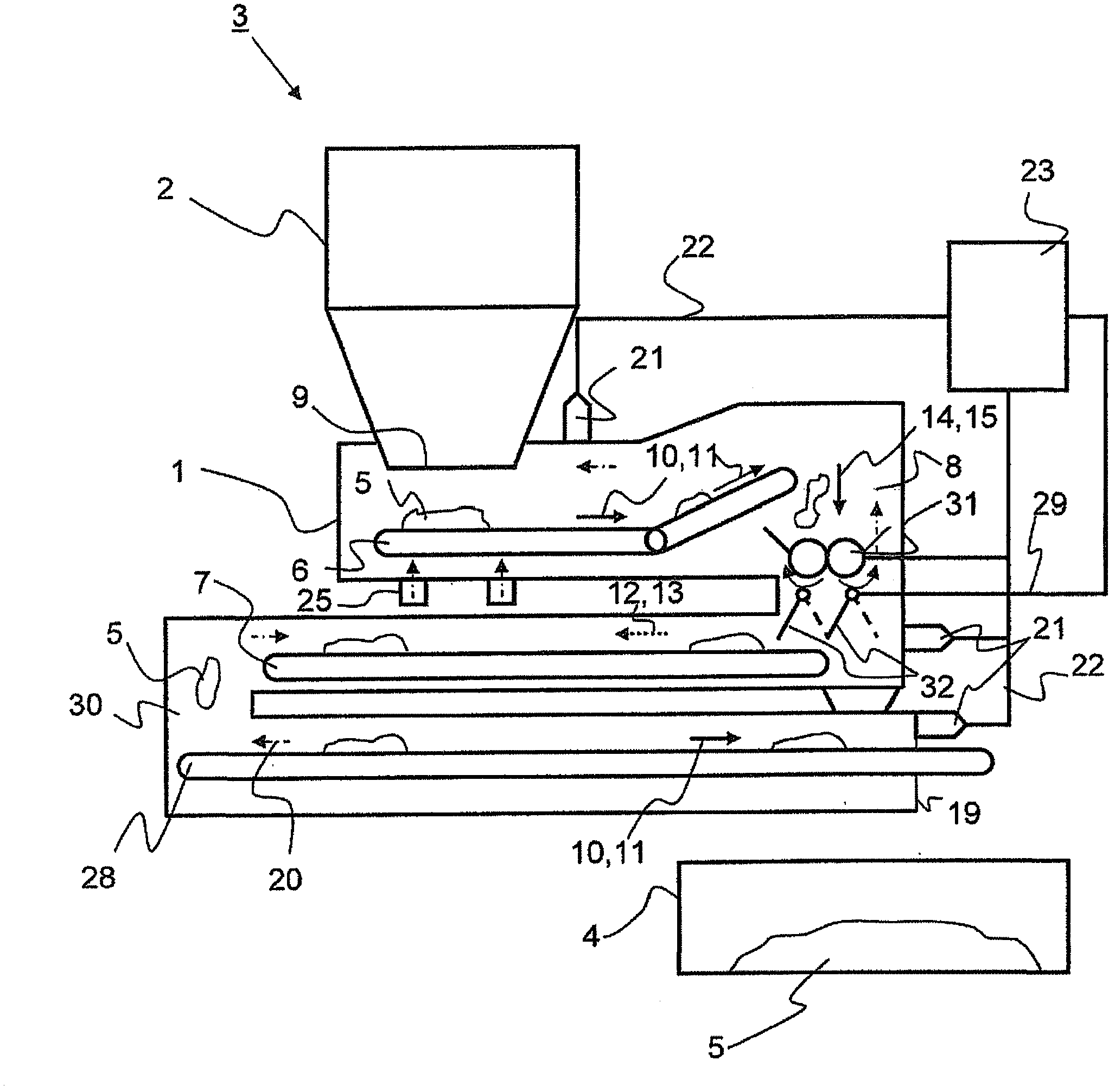 Method and apparatus for conveying material from a combustion boiler