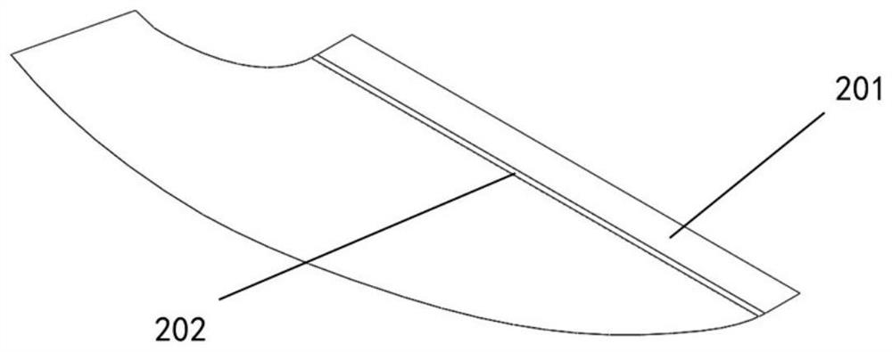 Design scheme and preparation method of composite material wing for micro ornithopter