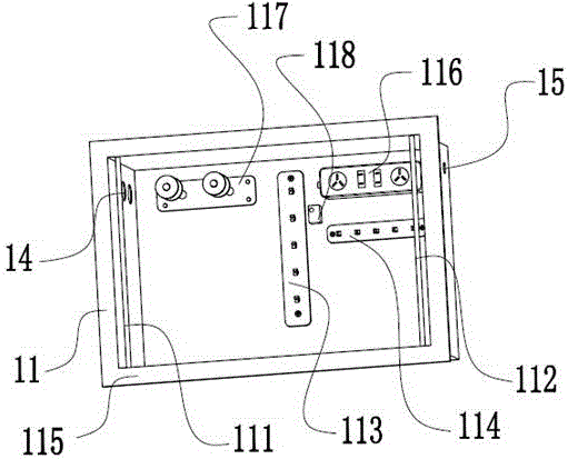 Wire distribution cabinet with temperature intelligently controlled