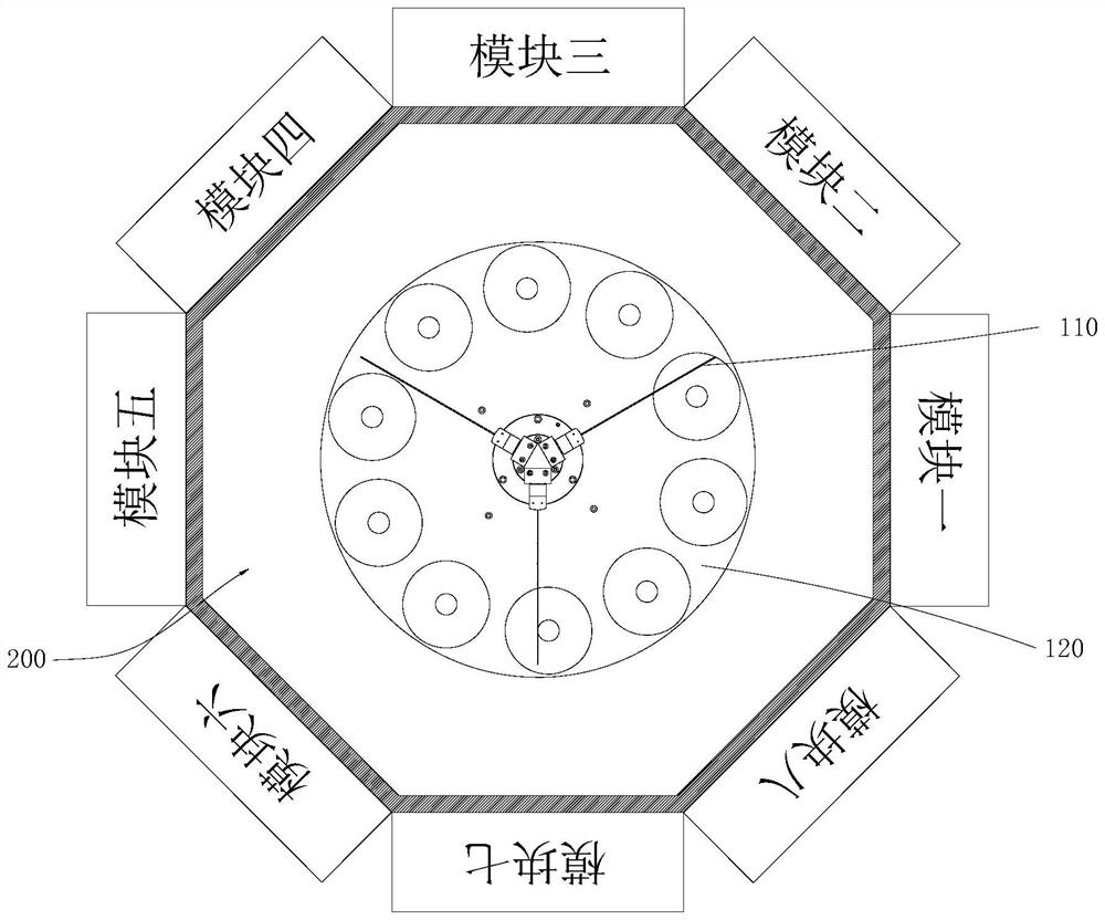 Temperature detection mechanism and coating equipment with same