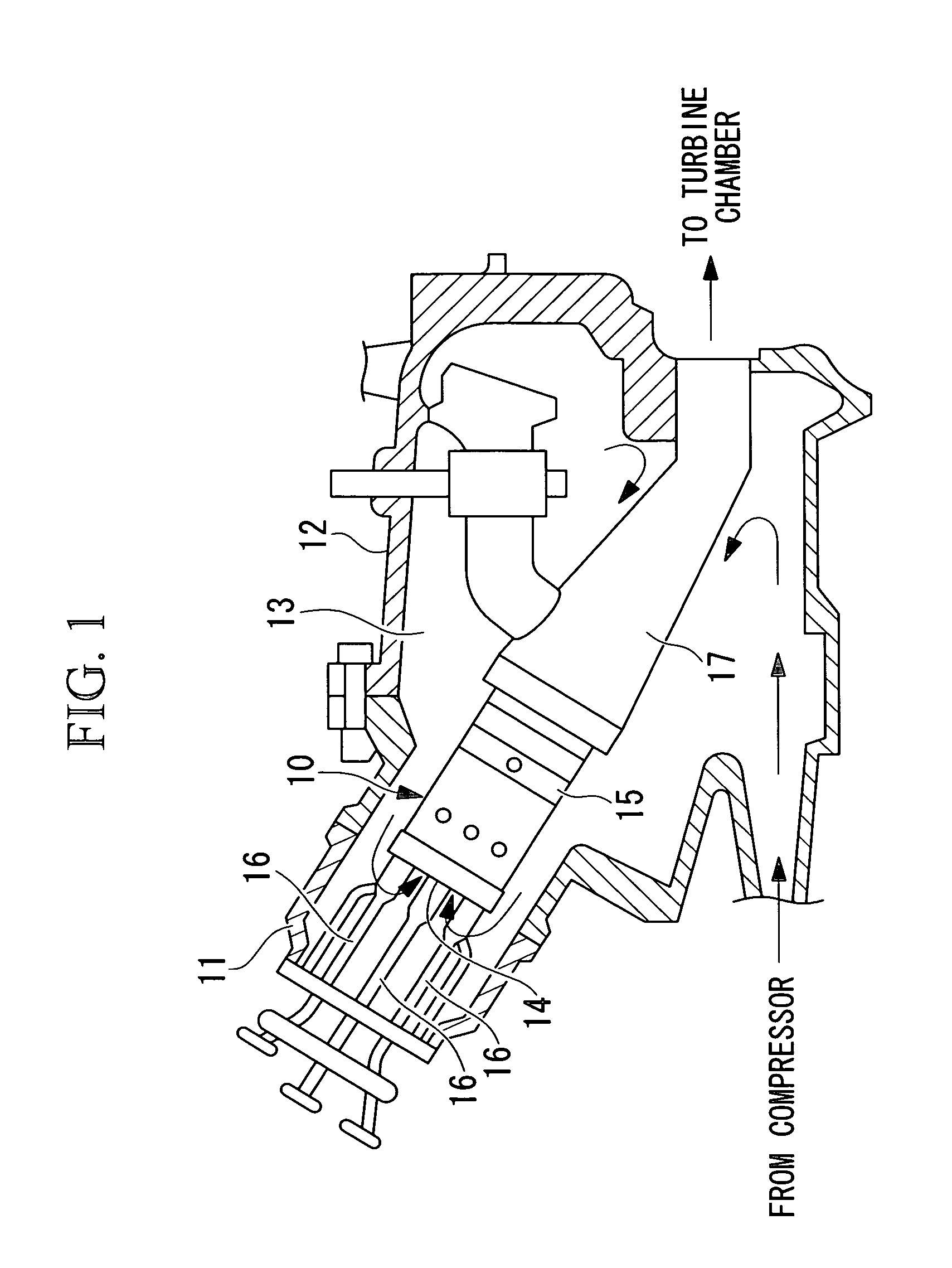 Premixed combustion burner for gas turbine