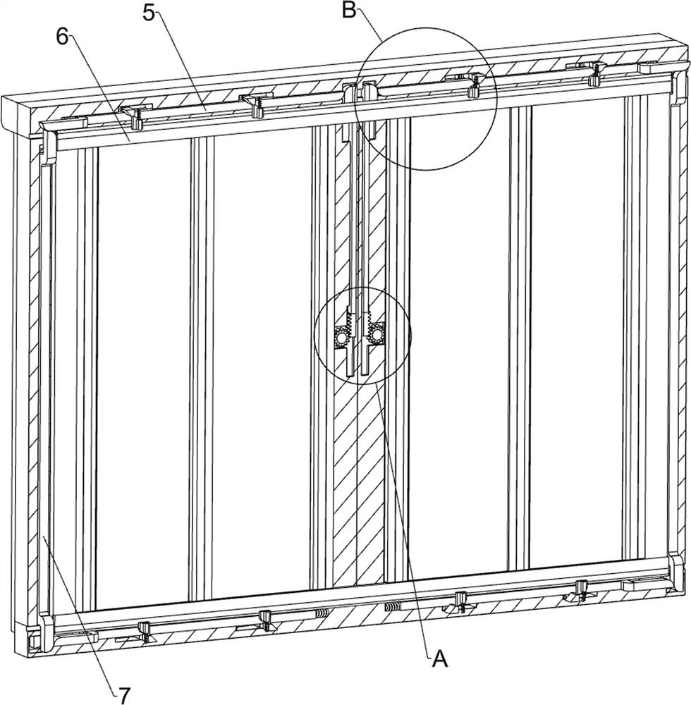 Foldable door and window with enhanced sealing performance