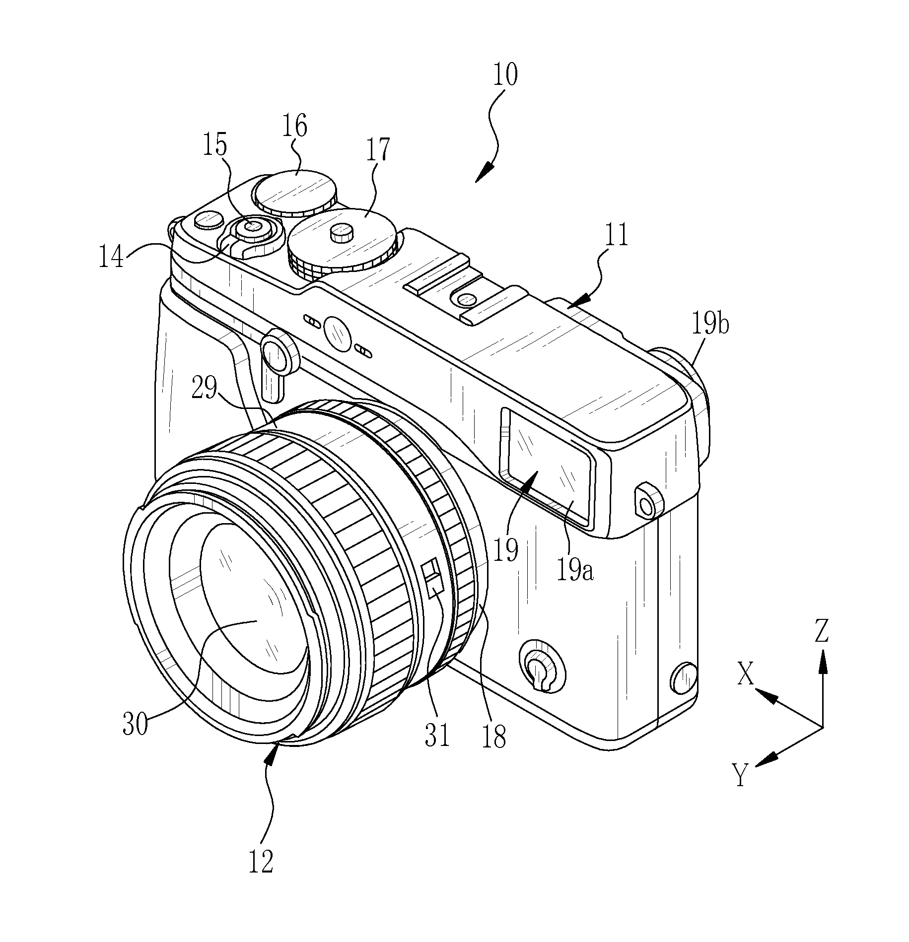 Interchangeable lens digital camera