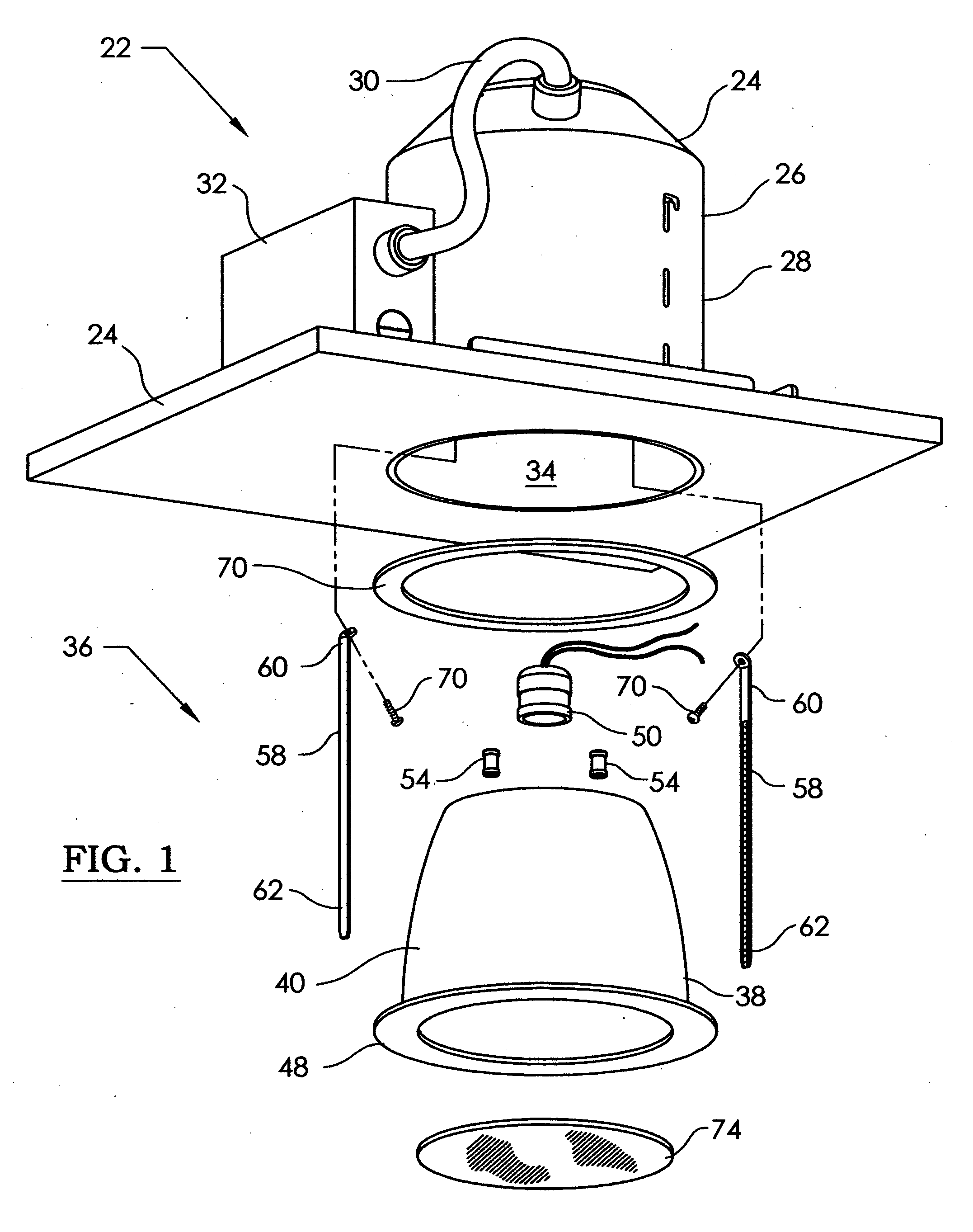 Liner for recessed light housing