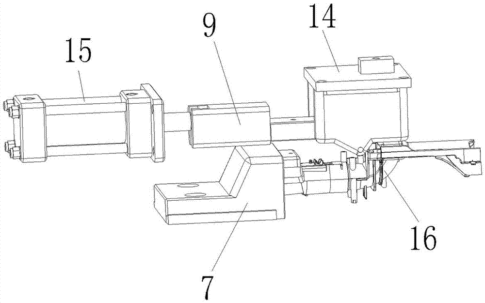 Circular arc core pulling mechanism for injection mould