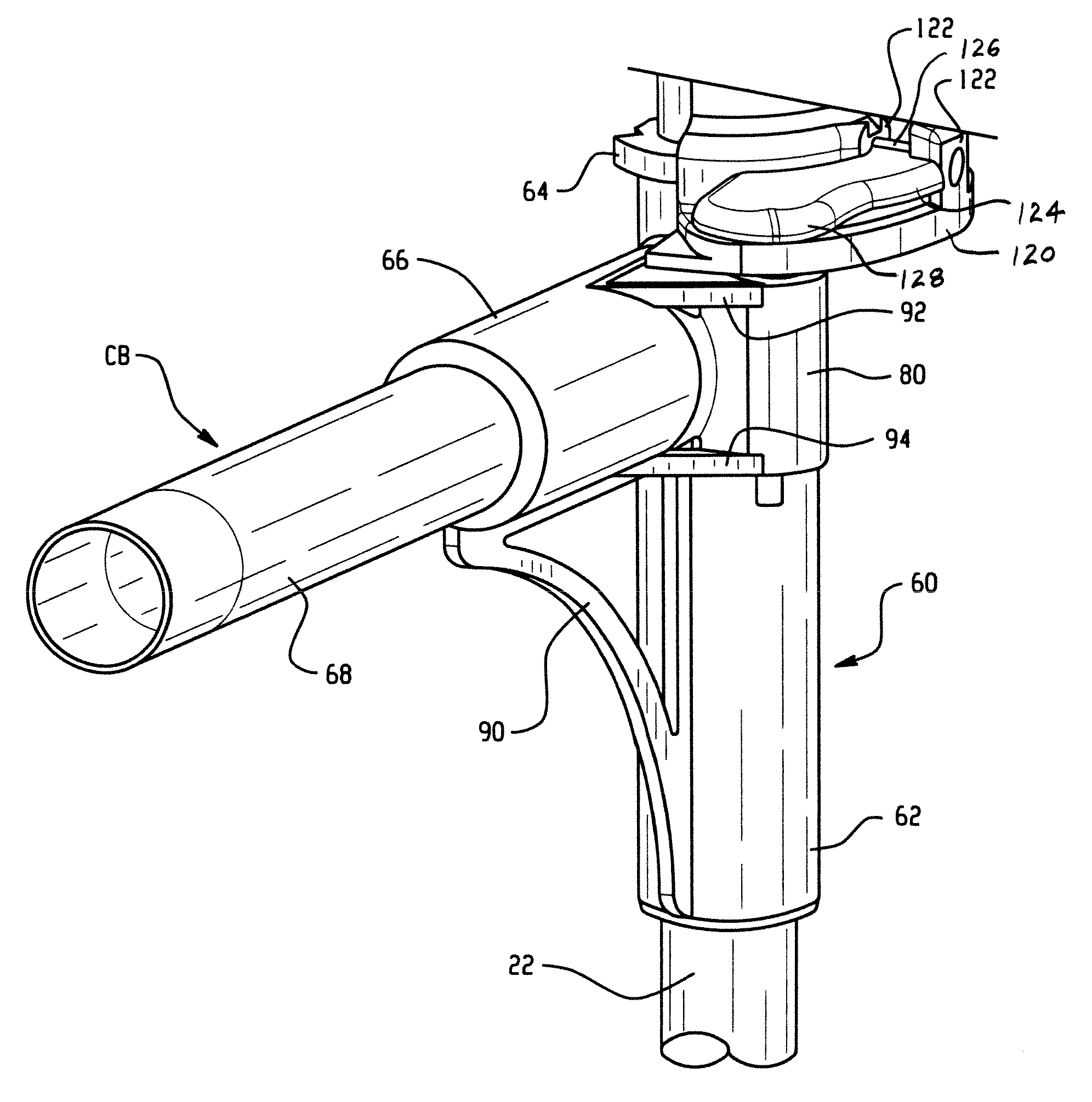 Foldable durable product, such as a patient aid device or walker, and method of forming same