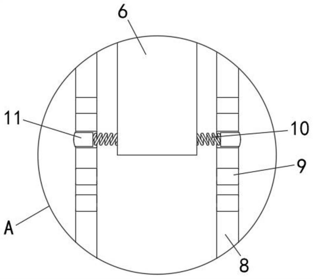 Lining plate assembly door hinge comprehensive inspection device