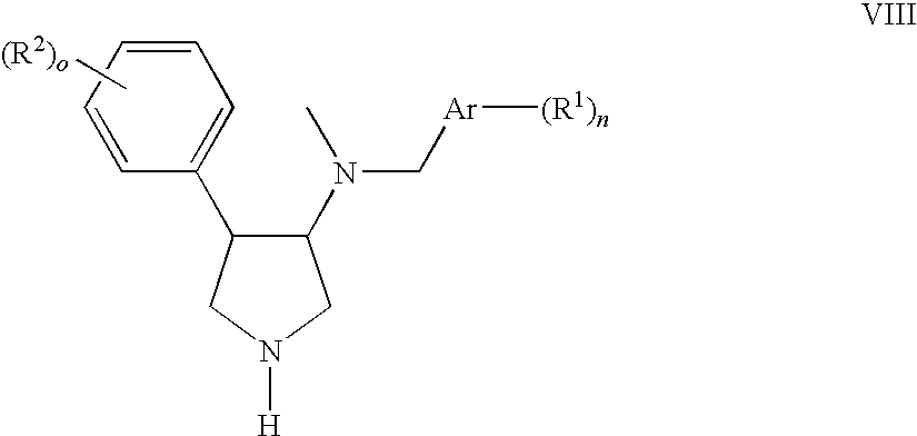 N-benzyl pyrrolidine derivatives