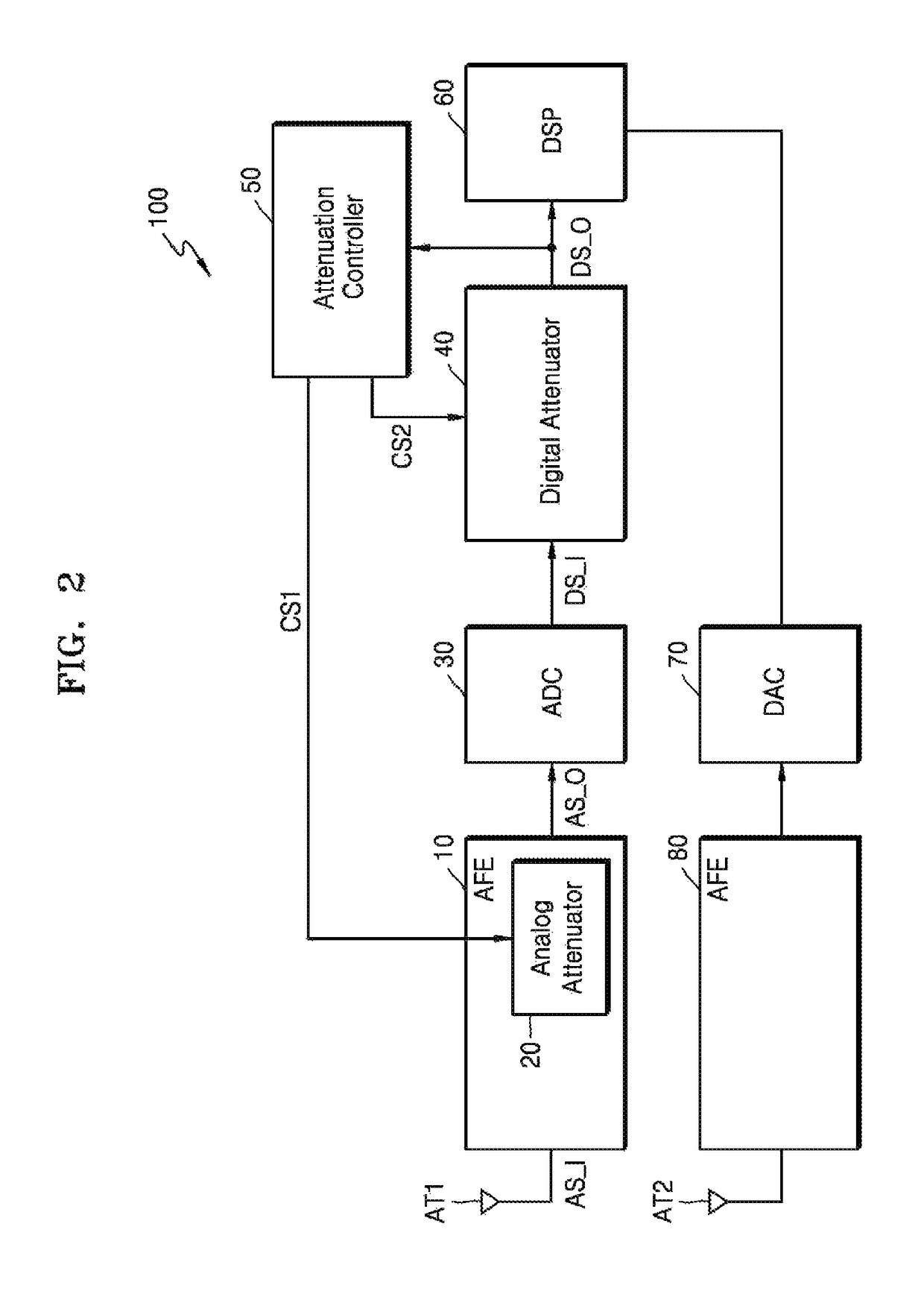 Repeater and signal attenuation method thereof