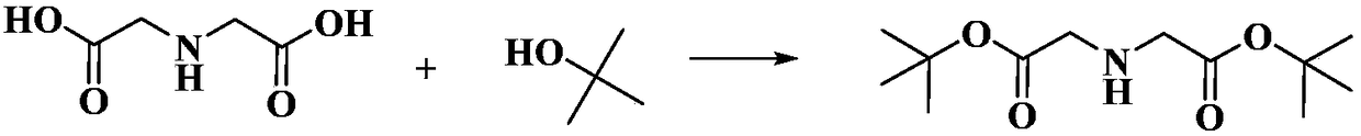 Preparation method of di-tert-butyl iminodiacetate
