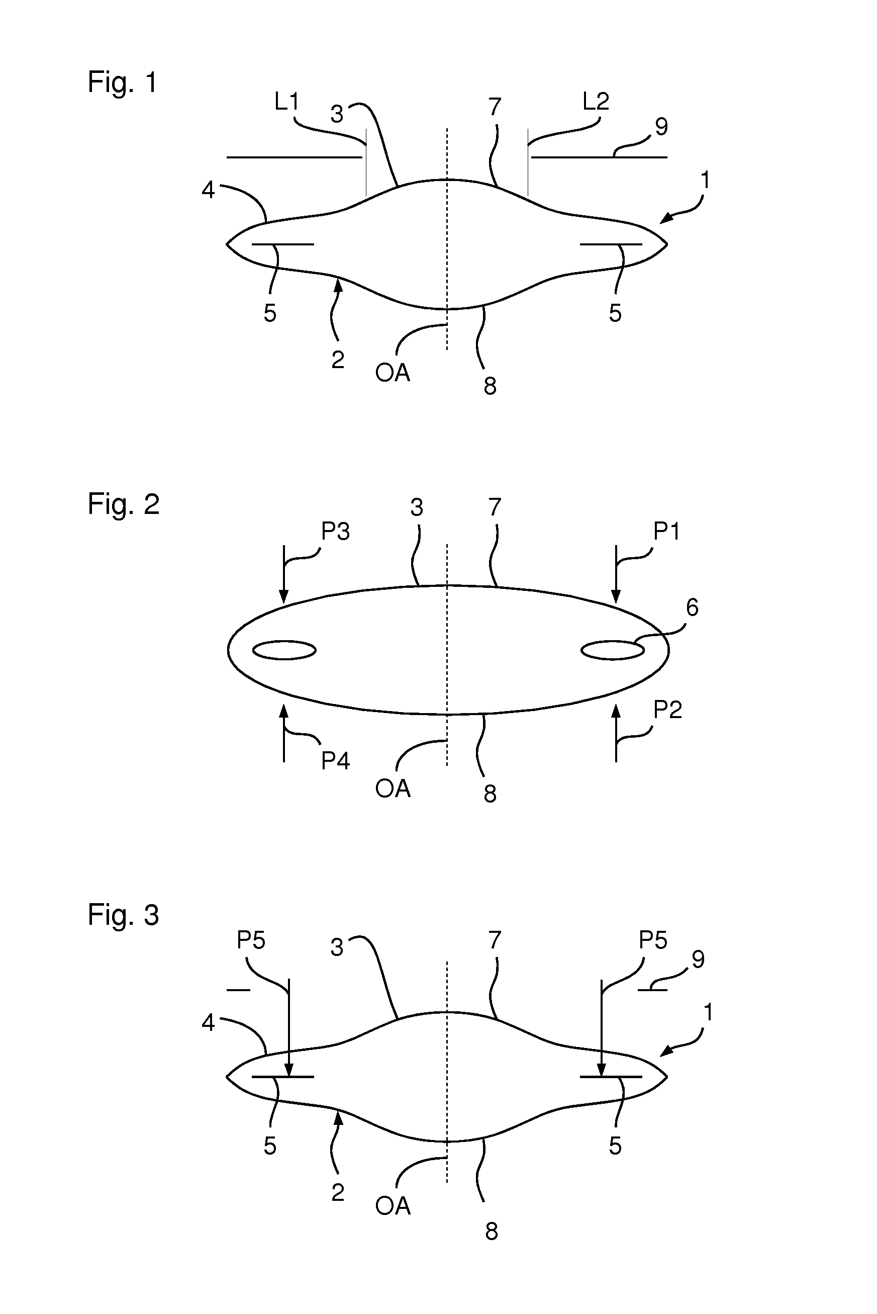 Intraocular lens provided for implantation into an eye and device for changing the optical effect of an implanted intraocular lens