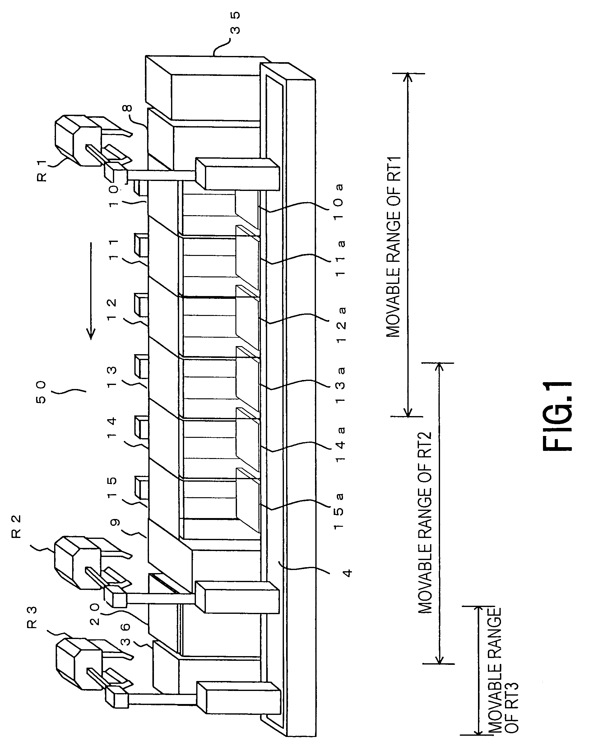 Substrate processing apparatus and substrate transporting device mounted thereto