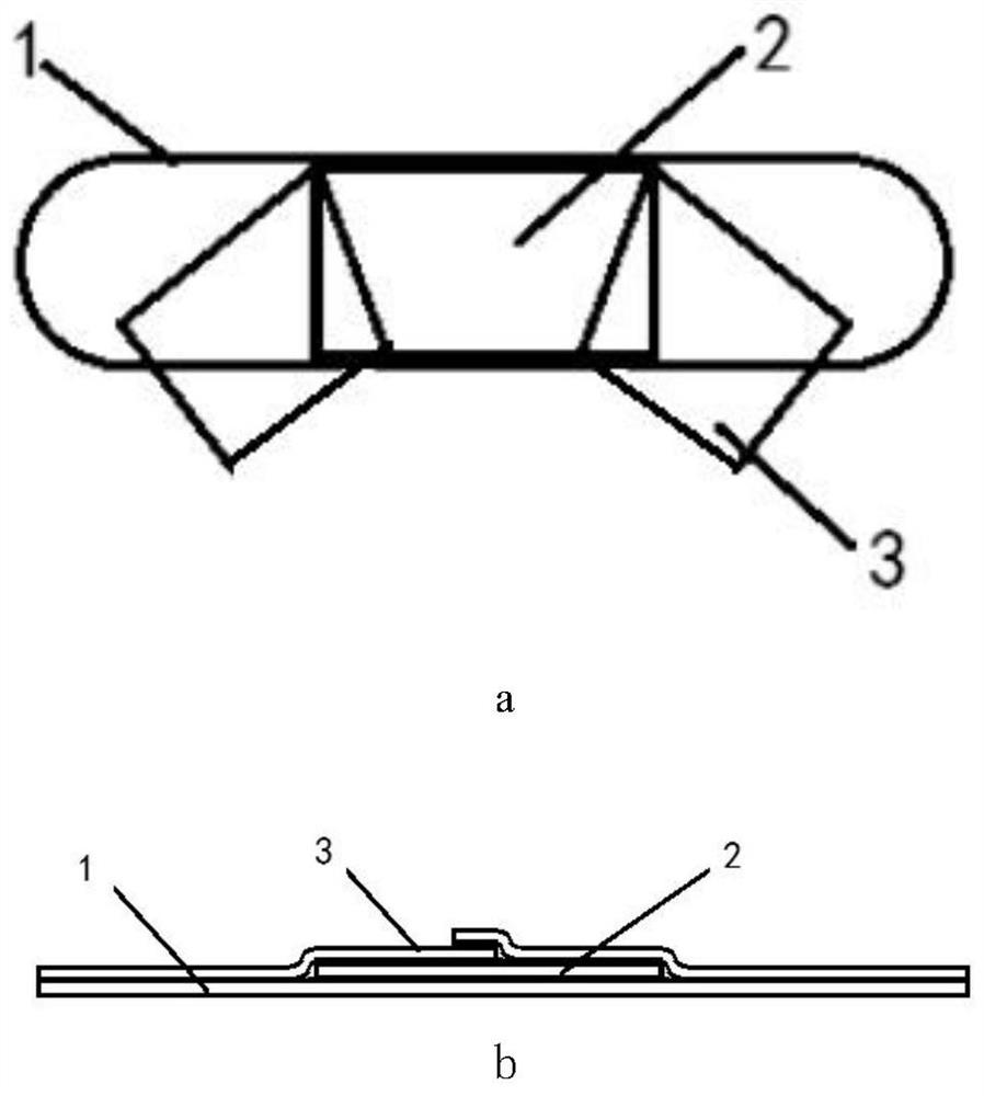 A single-atom nano-enzyme patch for skin wounds and its preparation method