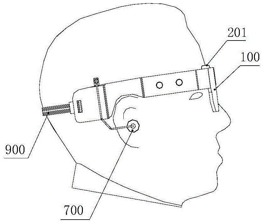 Vision recovery smart wearable device for patients with acquired blindness and manufacturing method thereof