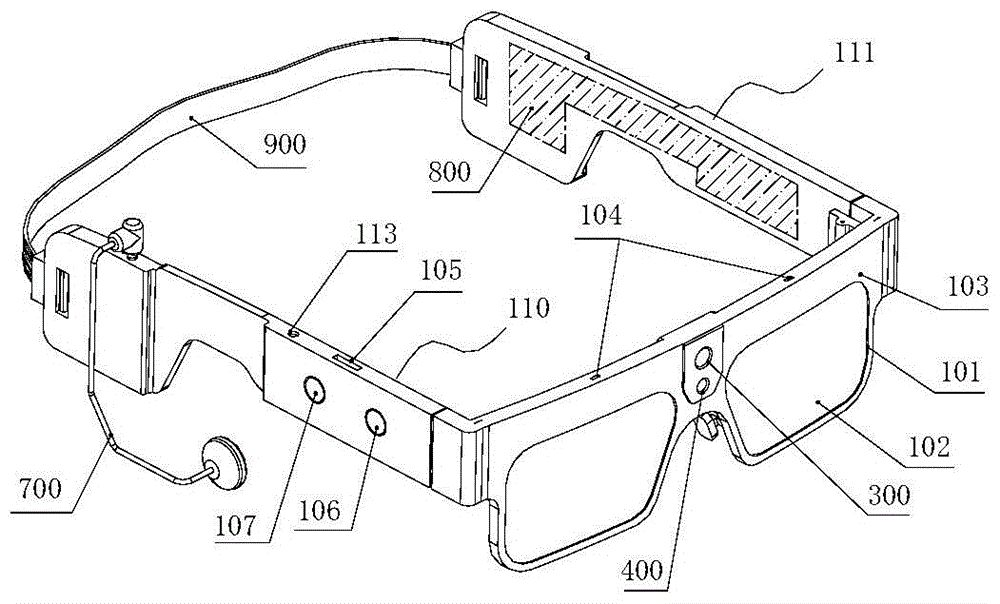 Vision recovery smart wearable device for patients with acquired blindness and manufacturing method thereof