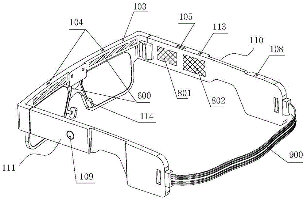 Vision recovery smart wearable device for patients with acquired blindness and manufacturing method thereof