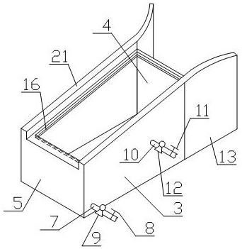 Dam-free self-purification water taking device for field water source point