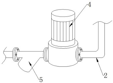 Automatic feeding device of chemical liquid canned vehicle