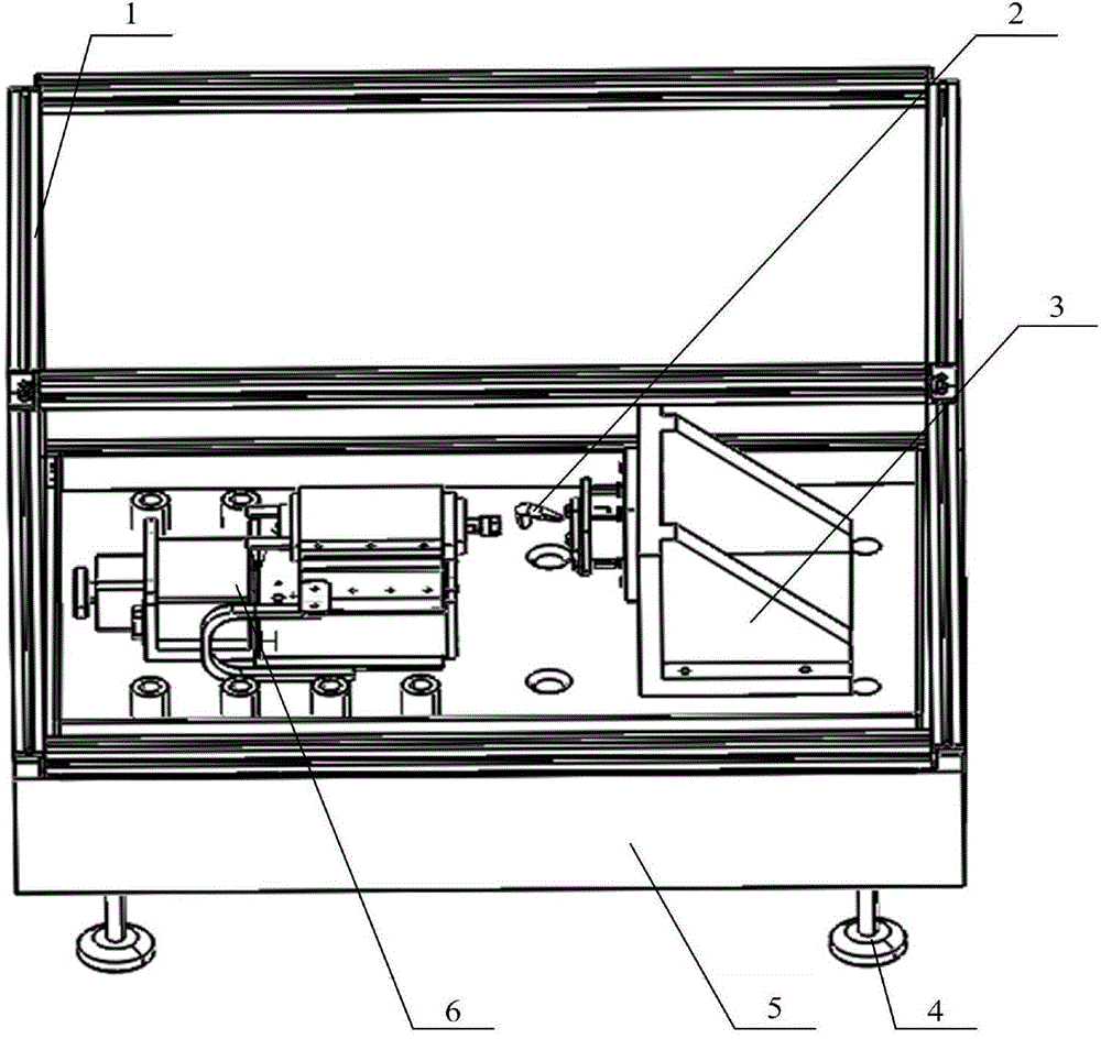 Small ultrasonic high-speed drilling numerical control machine tool