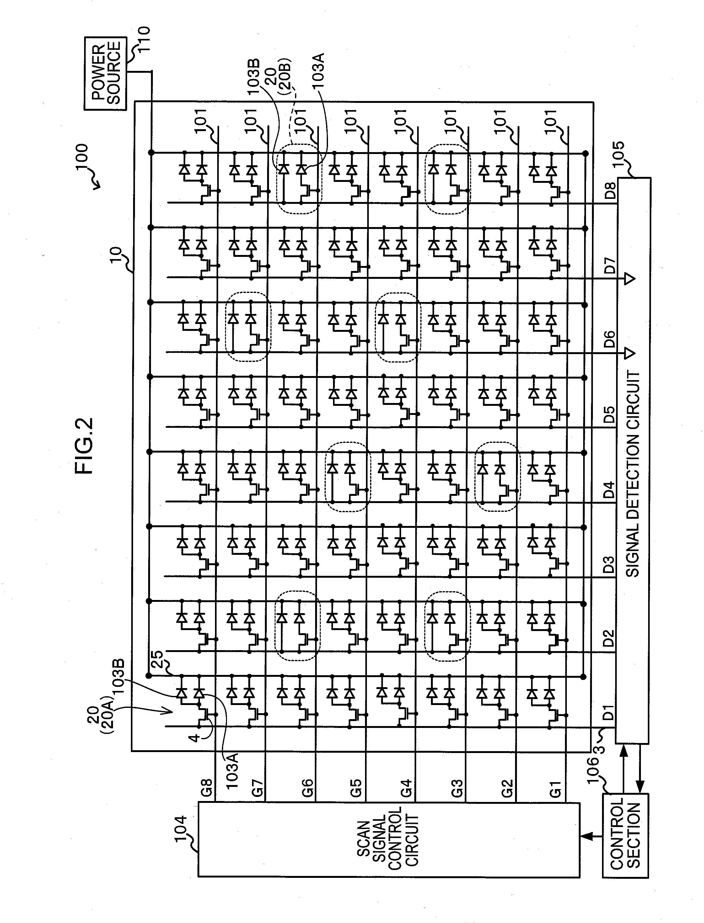 Radiation detector, radiographic imaging device and radiographic imaging system