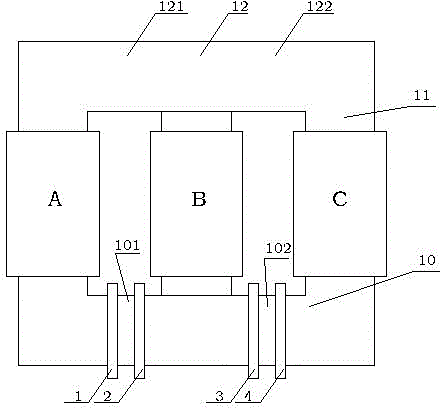 Novel auxiliary winding of transformer